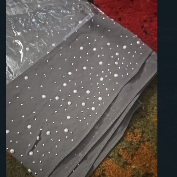 hijabs/scarfs/ shawl solid color shiny chiffon scarf hijab - Picture 10 of 16